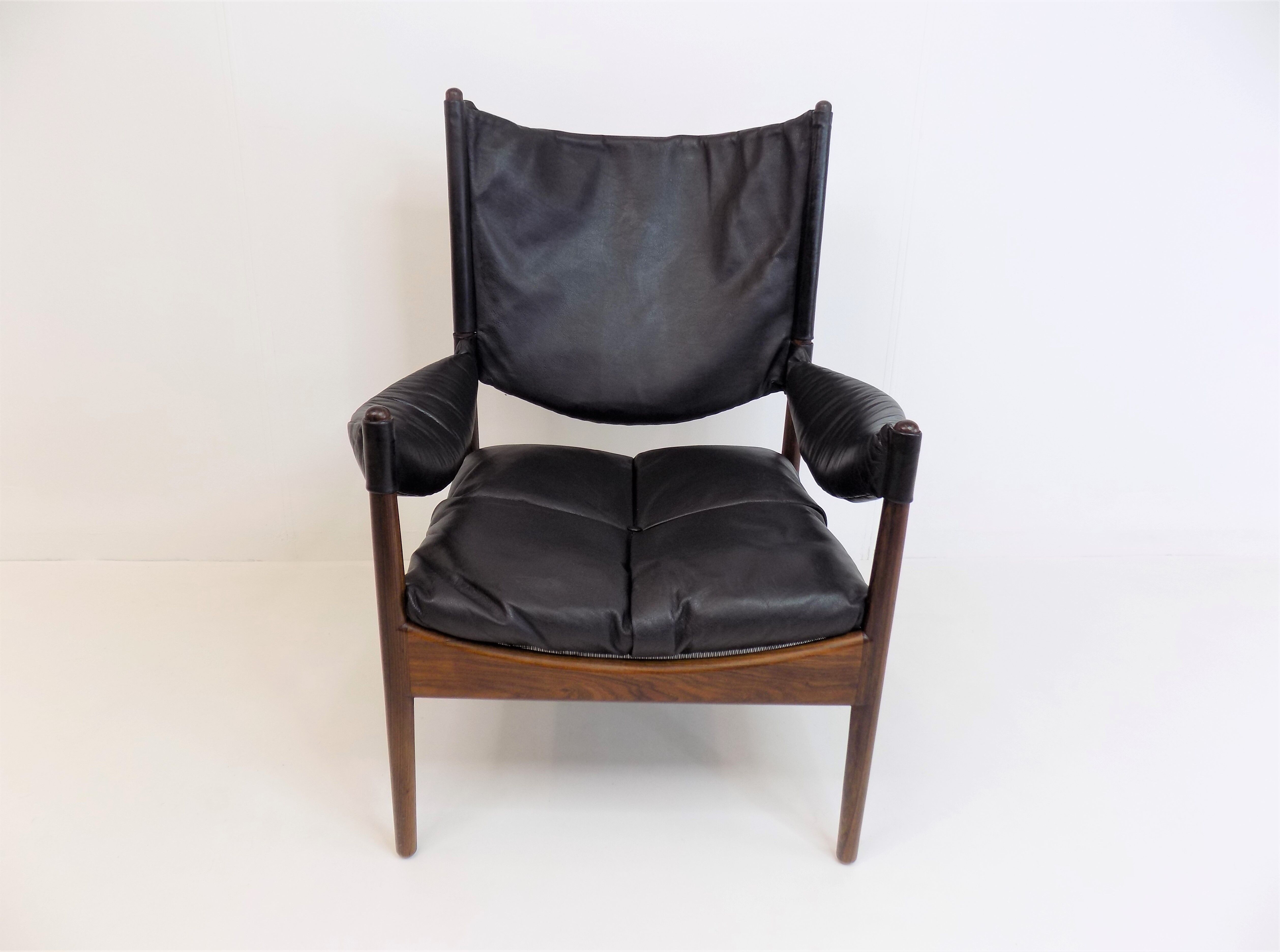 Ensemble de 2 fauteuils en cuir Modus pour Søren Willadsen, Kristian Vedel