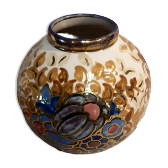 Ball vase Art Deco Alpho