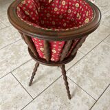 Vintage Tripod Turned Feet Cart Worker