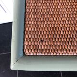 Rattan dressing table with mirror