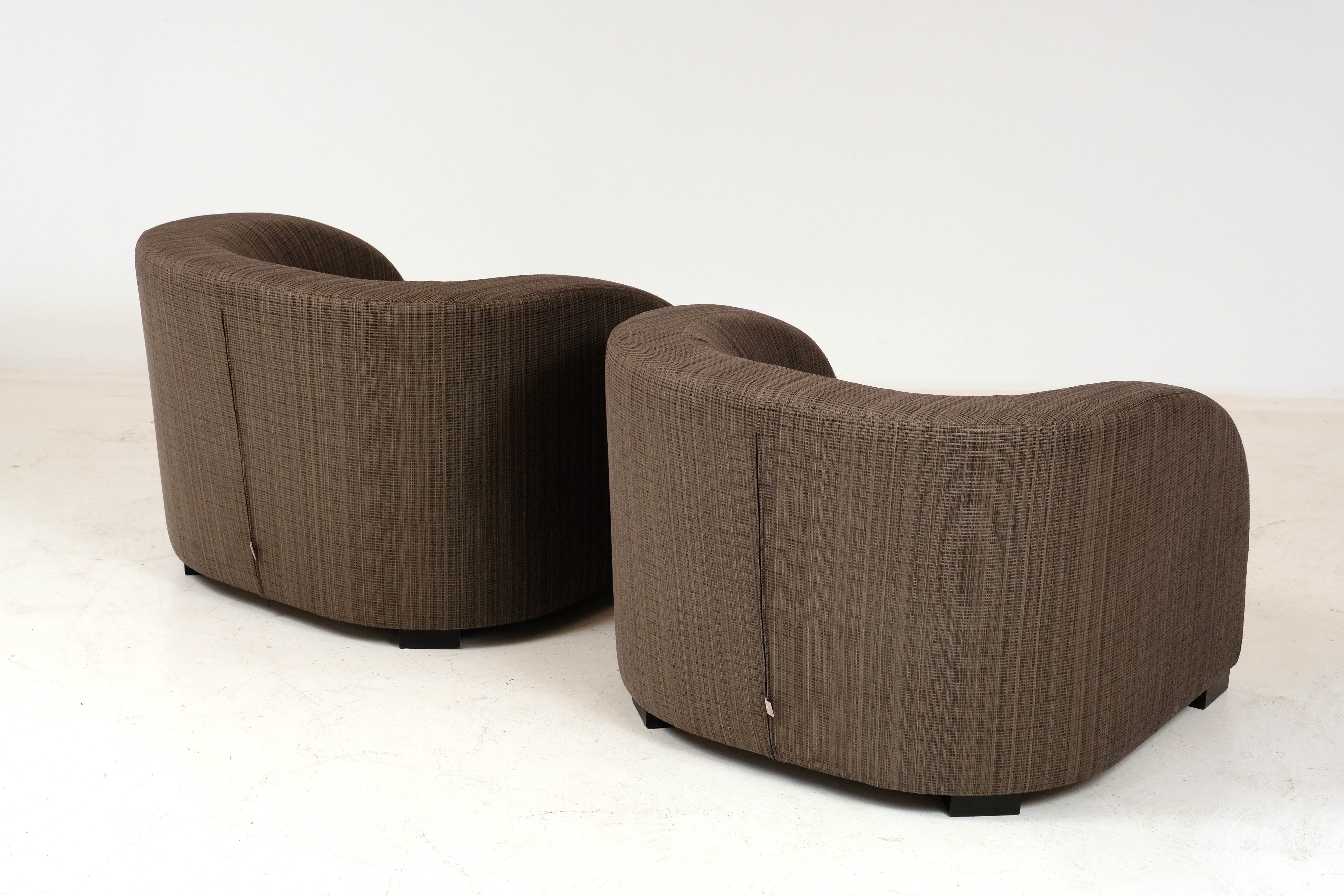 Paire de fauteuils d’Essex par Armani Casa