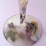 Vase ou coupe sur pied en verre opaque (K&K Styling)