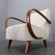 Pair of Art Deco armchairs by Jindřich Halabala, 1940s