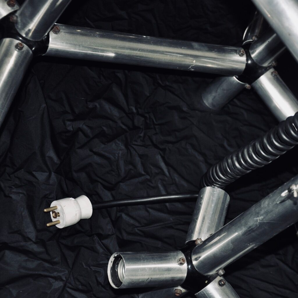 Lichtstruktur chandelier By Trix & Robert Hausmann Swisslamp edition