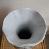 vase Desvres Fourmaintraux Courquin XIXe french earthenware vase
