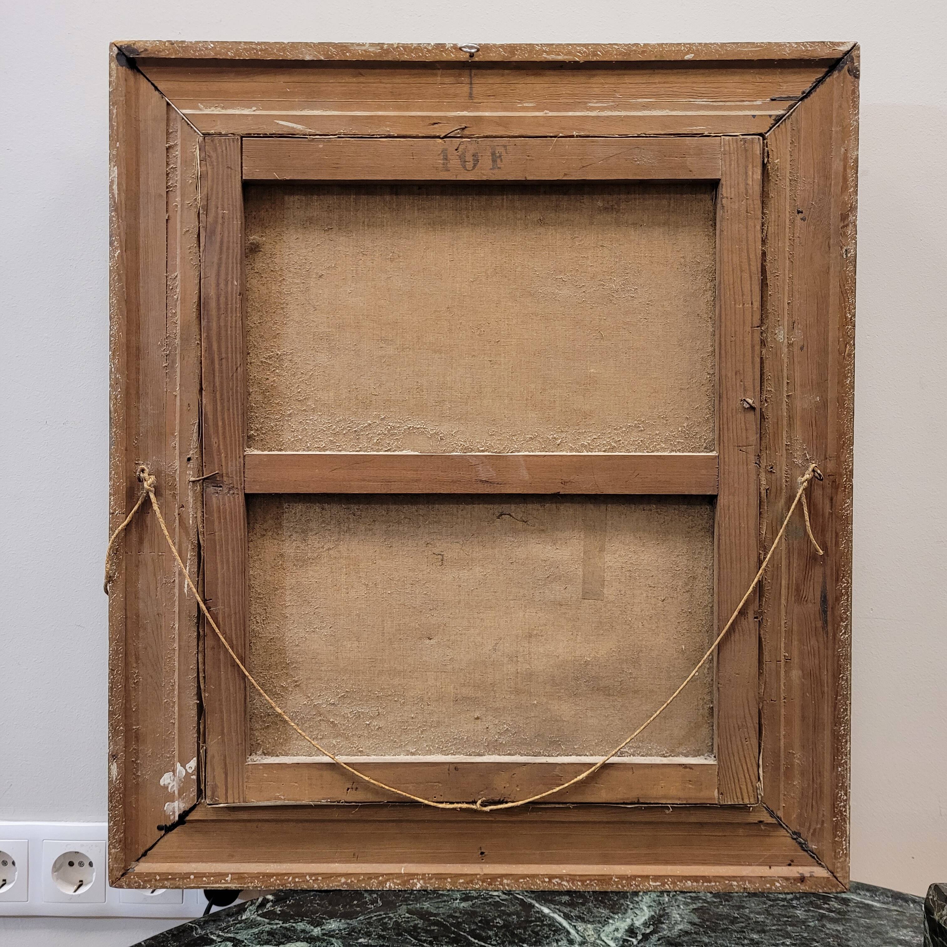 Oil on the link “Vista urbana en invierno”, Firmado “Henry Savoye”, pps. s. XX - France