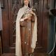 Statue of Saint Theresa signed M. Bernard