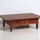 Table basse japonaise ancienne avec tiroirs – période Showa – vers 1930-1950
