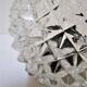 Vintage glass pine cone lamp 1970