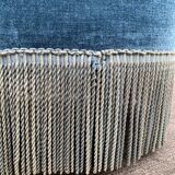 Pair of velvet toad armchairs