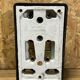 Bakelite switch, 50s, with fuse doors