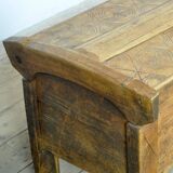 antique shepherd's chest, 1850s