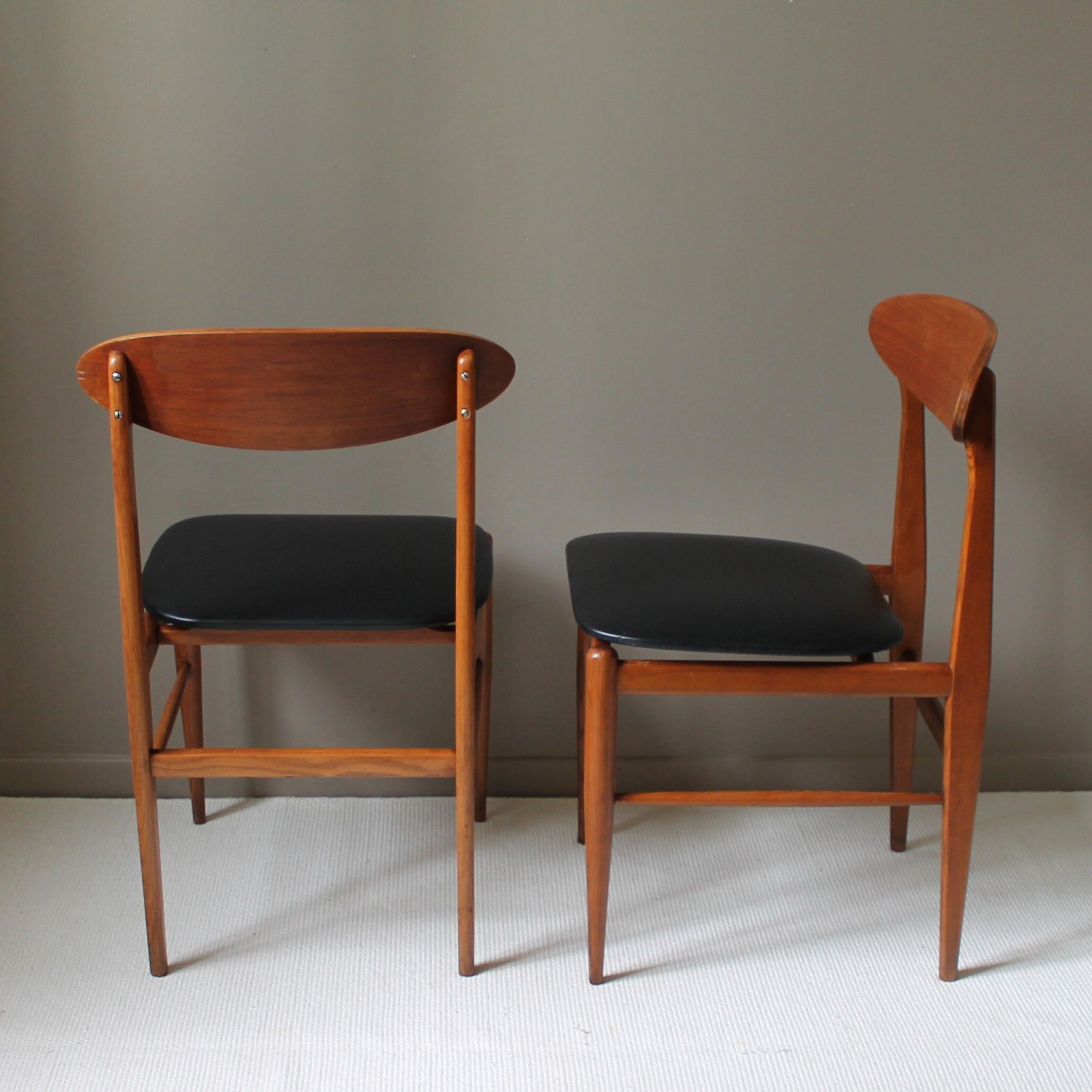 Lot de 2 chaises de style scandinave