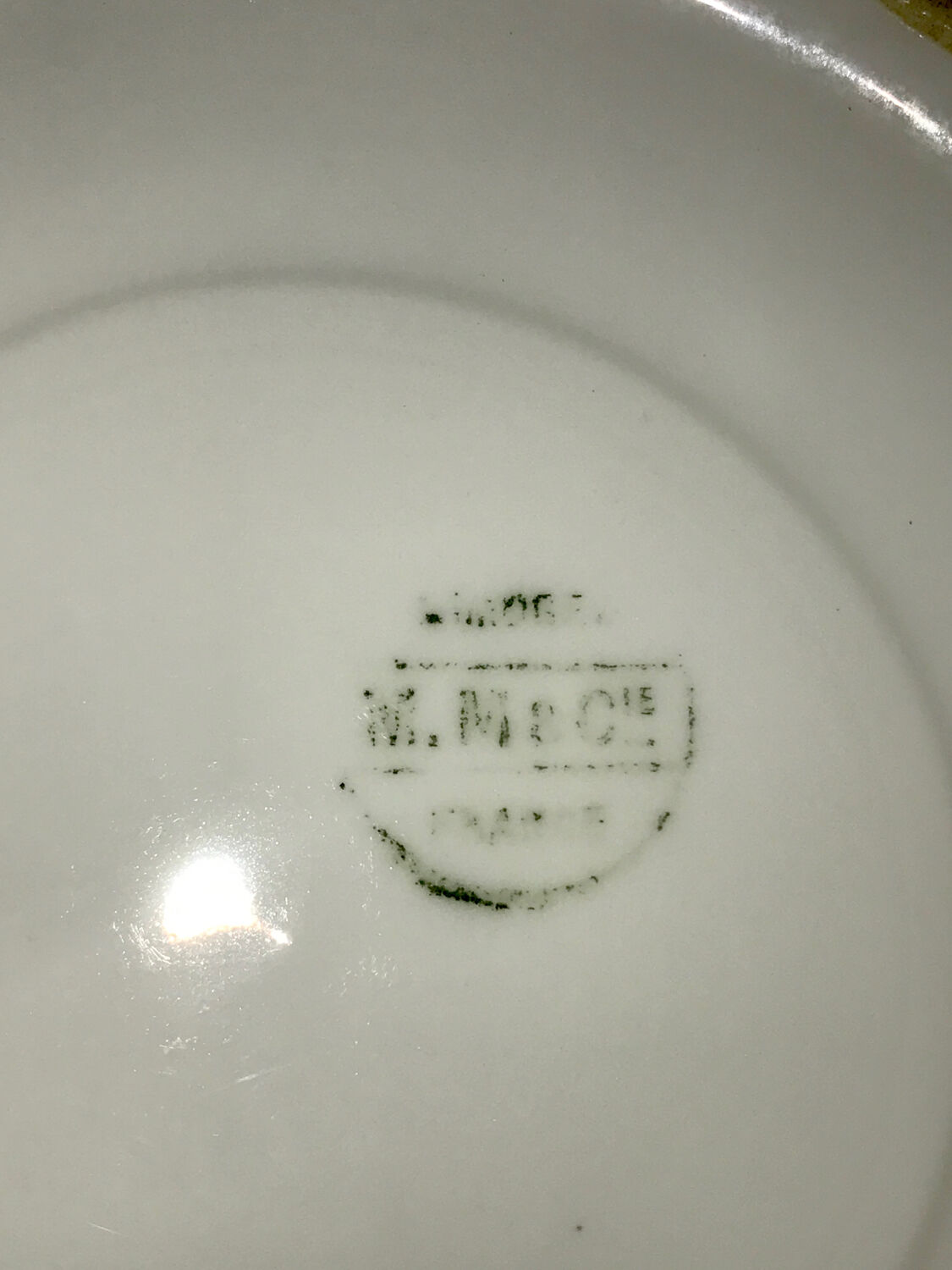 Small plate Limoges France M et Cie