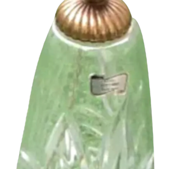 Pied de lampe grand modèle cristal véritable taillé main années 1960