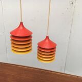 Vintage Duett pendant lamps by Bent Gantzel Boysen for Ikea, set of 2