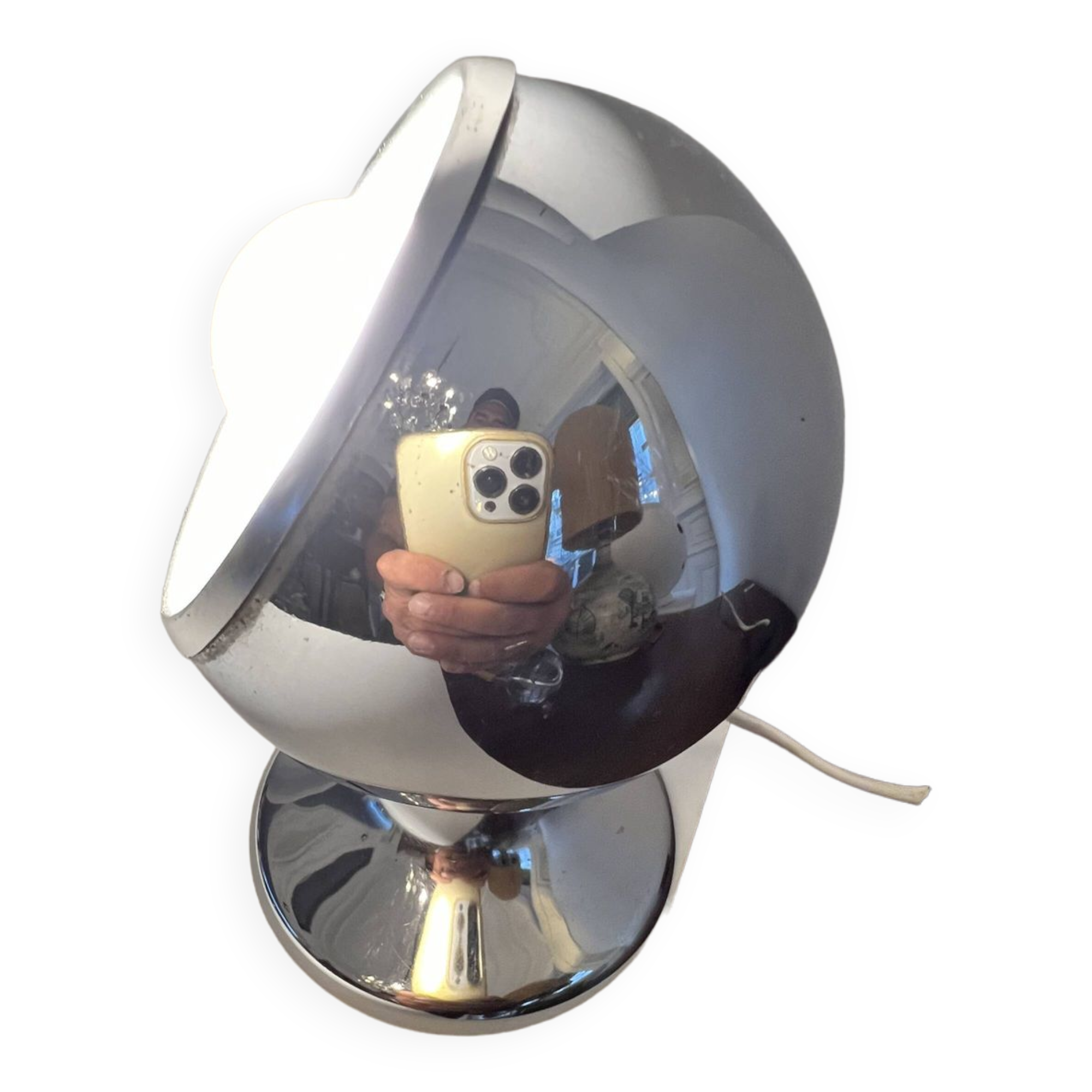 Table lamp design 1970 eyeball.