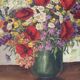 Still life with poppies, oil on canvas signed