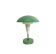 Green mushroom lamp, type Ln-8, Zaos, 1970s