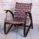 Czech Art Deco Oak Armchairs attributed to Jan Vaněk, 1940s, Set of 2