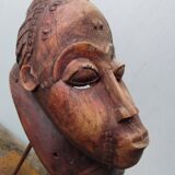 Baoulé wooden mask from Ivory Coast