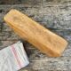 Old solid wood log cutting board