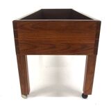 Scandinavian indoor planter in teak, Sweden, 1960