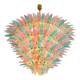 Lustre italien contemporain « Palmetta » en verre de Murano style Spoutnik