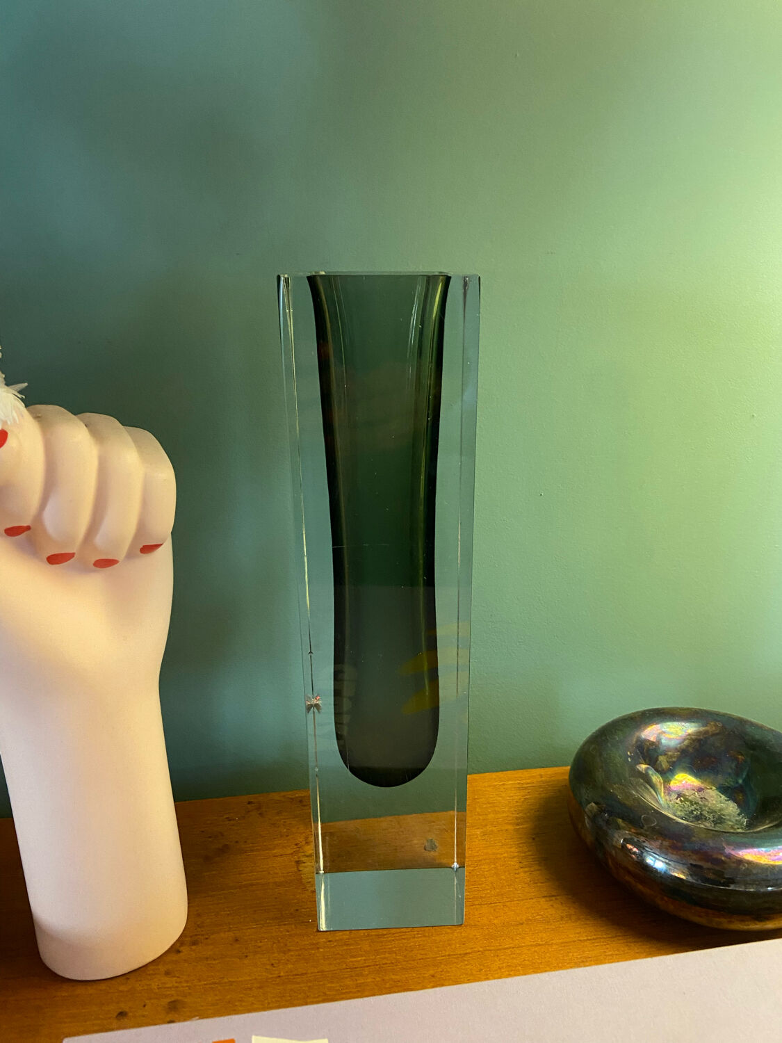 Vase Sommerso Murano 70s