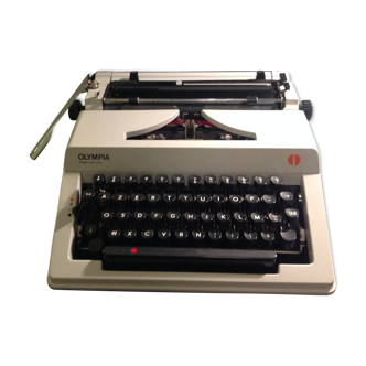 Machine à écrire olympia regina de luxe vintage années 70