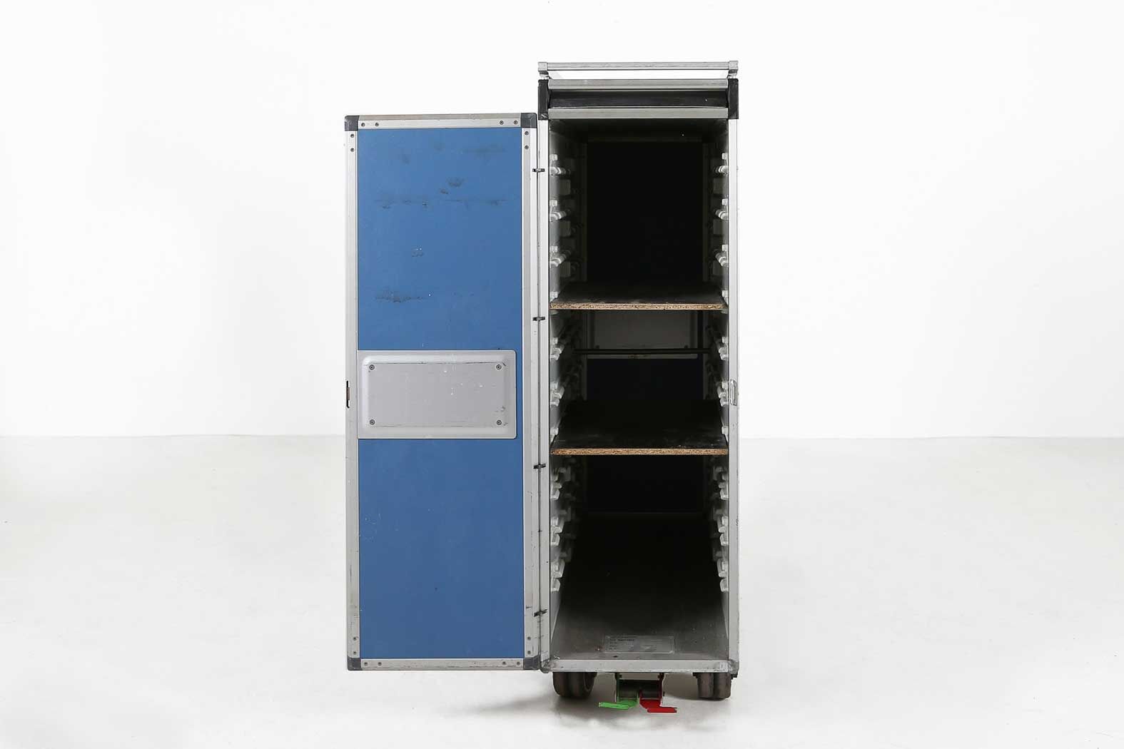 Chariot d’avion industial bleu Ca.1980