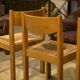 Ensemble de 4 chaises en orme Maison Regain 1960’s