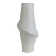 White ceramic vase, organic shape