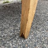 Set of four reupholstered Directoire period armchairs.