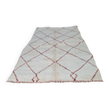 Handmade wool Berber rug 250 x 150 cm