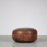 1970s Patchwork pouf, Switzerland