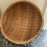 Asian wicker basket