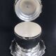 Victorian silver-plated biscuit tin