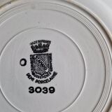 Set of 12 old flat plates