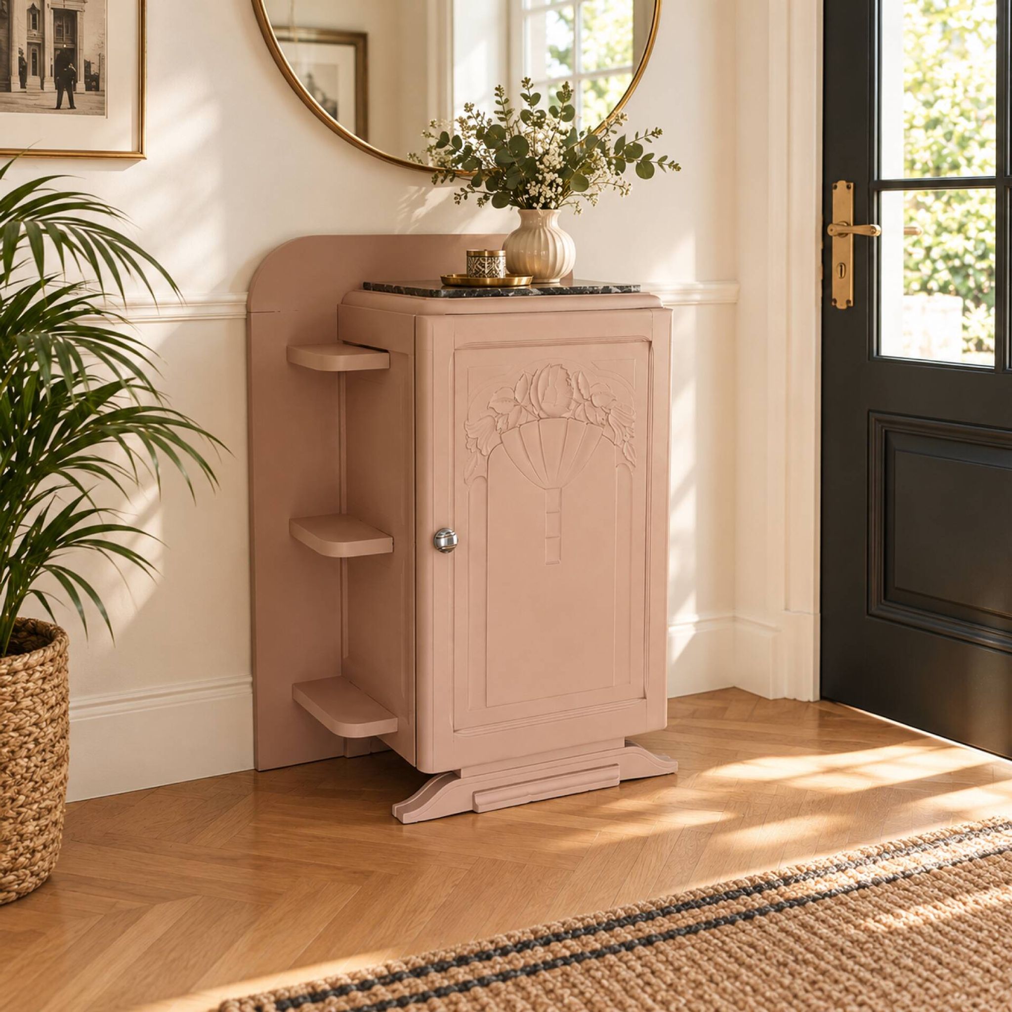 Art Deco bedside table