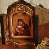 Byzantine icon triptych