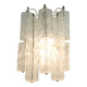Paolo Venini grande Applique en verre murano , Italie 1960