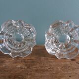 Reims glass candle holder