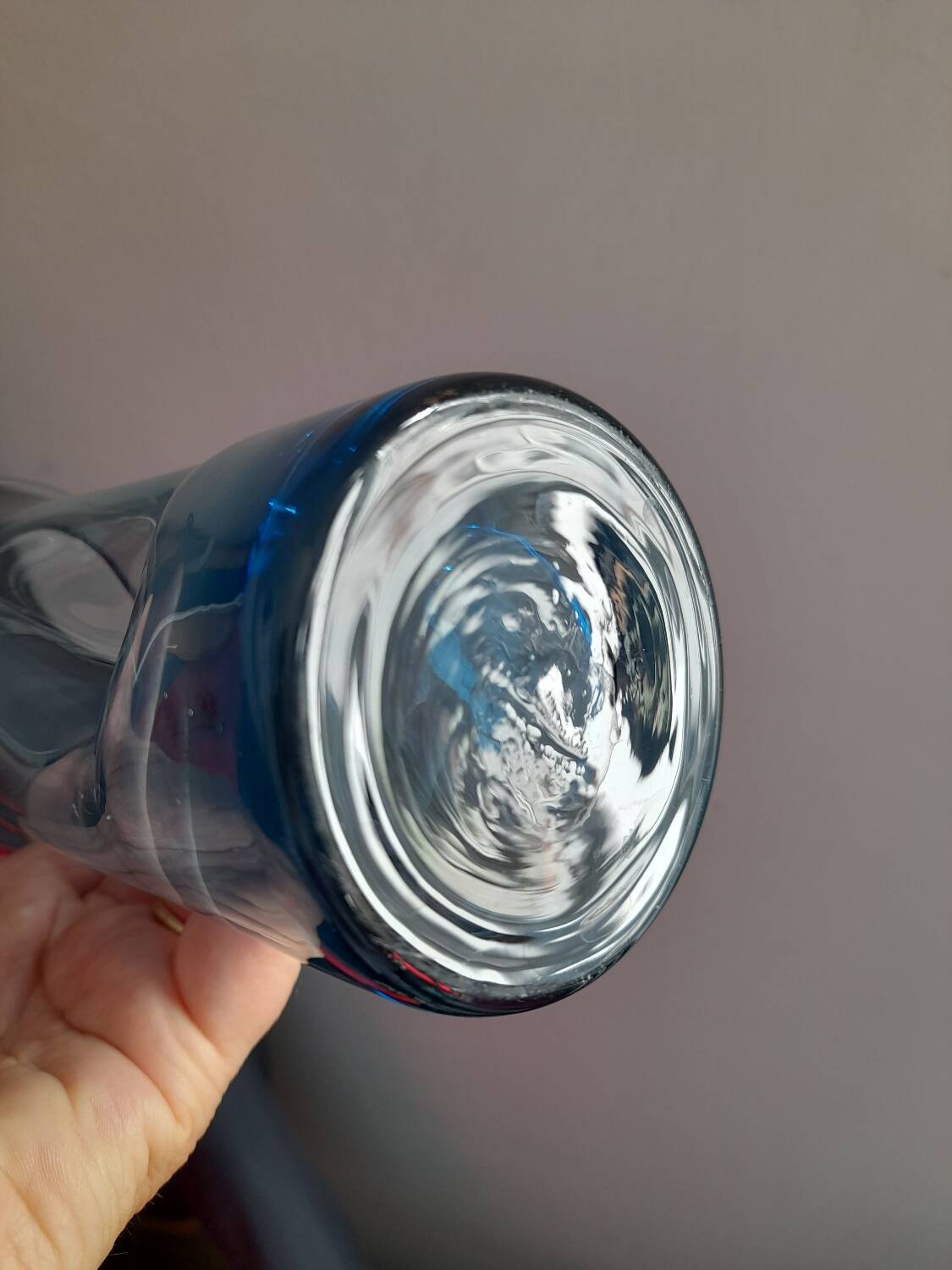 Scandinavian blown glass vase