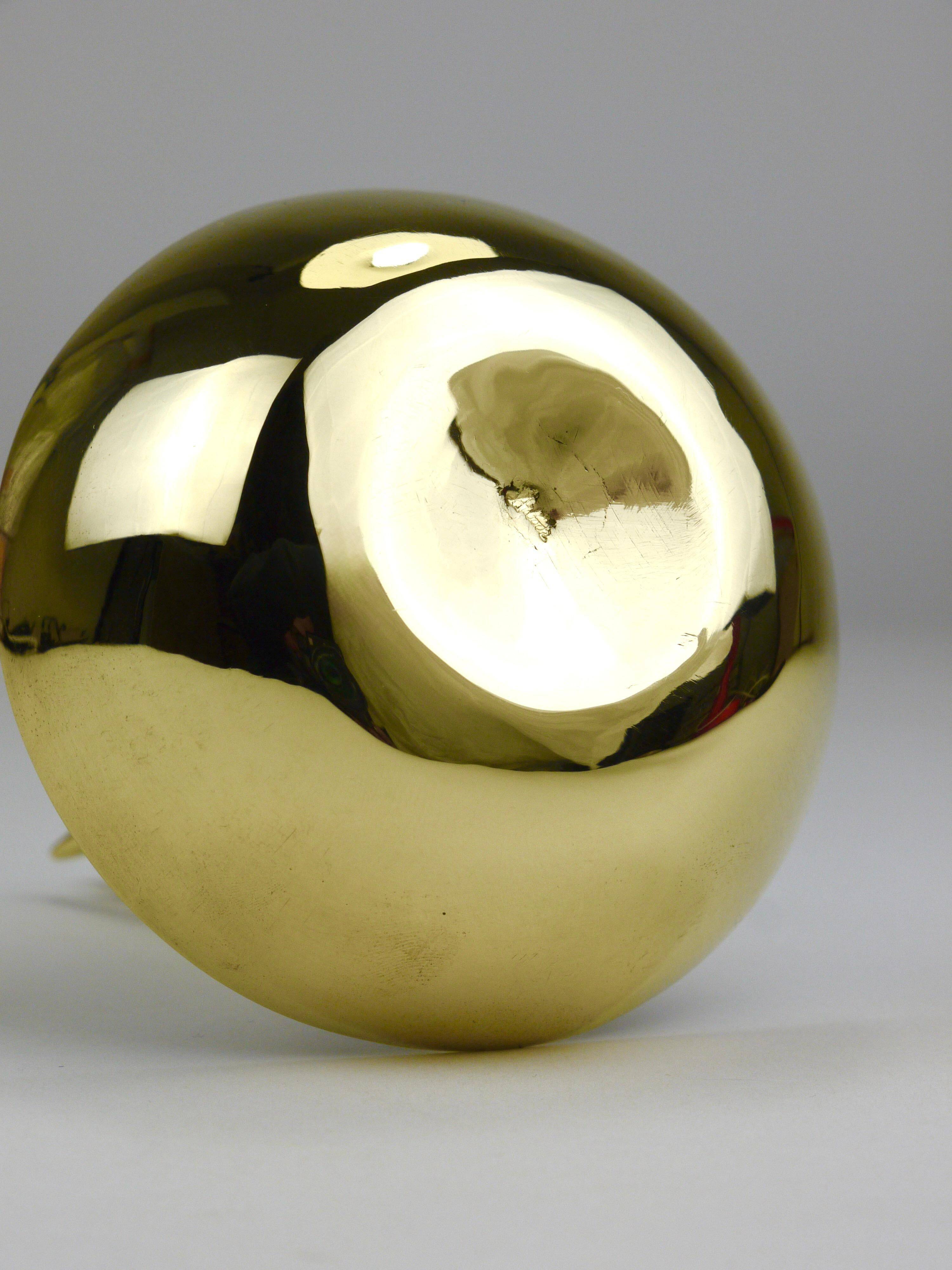 Carl Auböck Brass Ashtray Hand Empty Pocket Accessory, Vienna, Austria