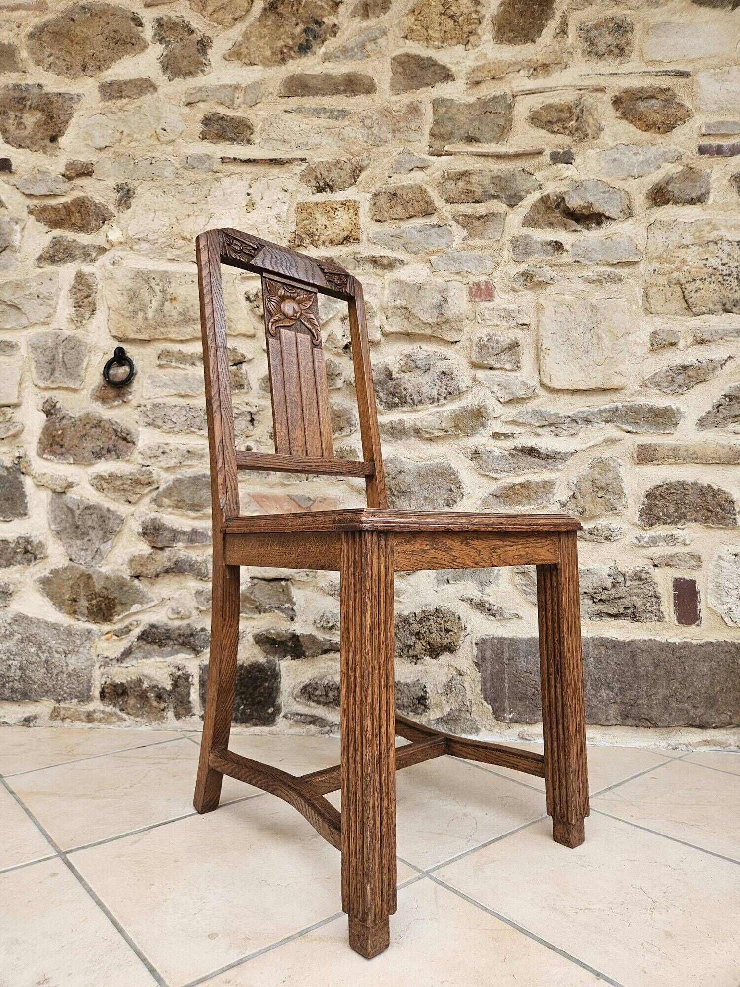 6 chaises art déco