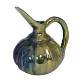 Pichet en grès flammé à reflets métalliques de la S.A.P.C. de Rambervillers