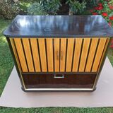 Mid-Century roller shutter cabinet, 1960s / 1970s