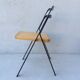 2 vintage Giorgio Cattelan folding chairs for Cidue 70s
