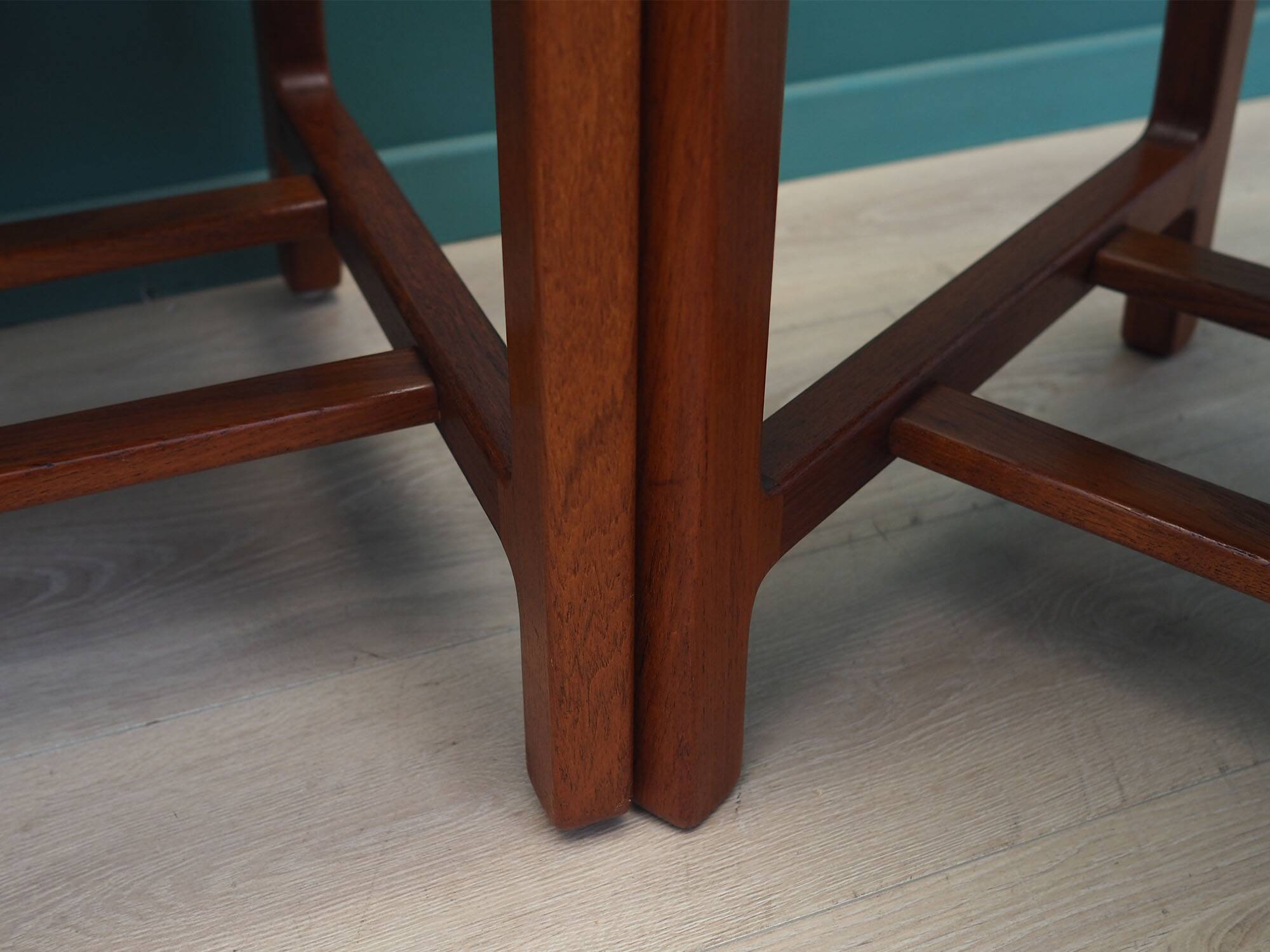 Set of five teak chairs, Danish design, 1970s, production: Denmark